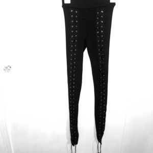 Fashion Nova never worn criss cross pants